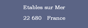 Etables sur Mer 22 680 France 